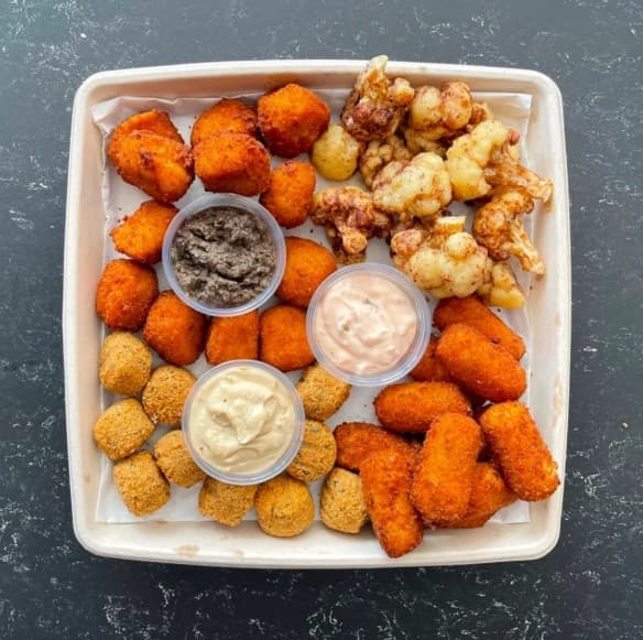 40 Piece Gluten Free & Vegan Hot Platter