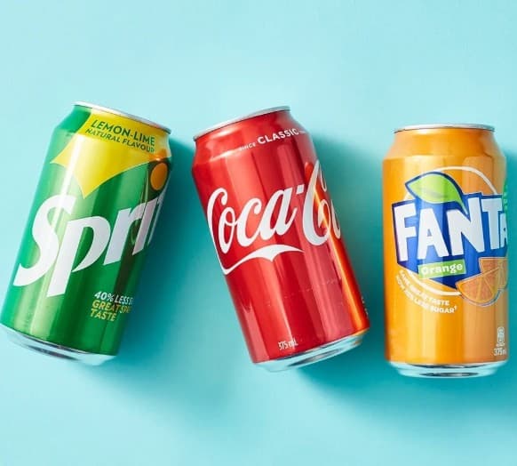Assorted Can Soft Drinks