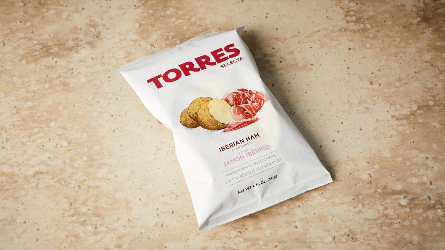 Torres crisps - Iberico Ham flavour