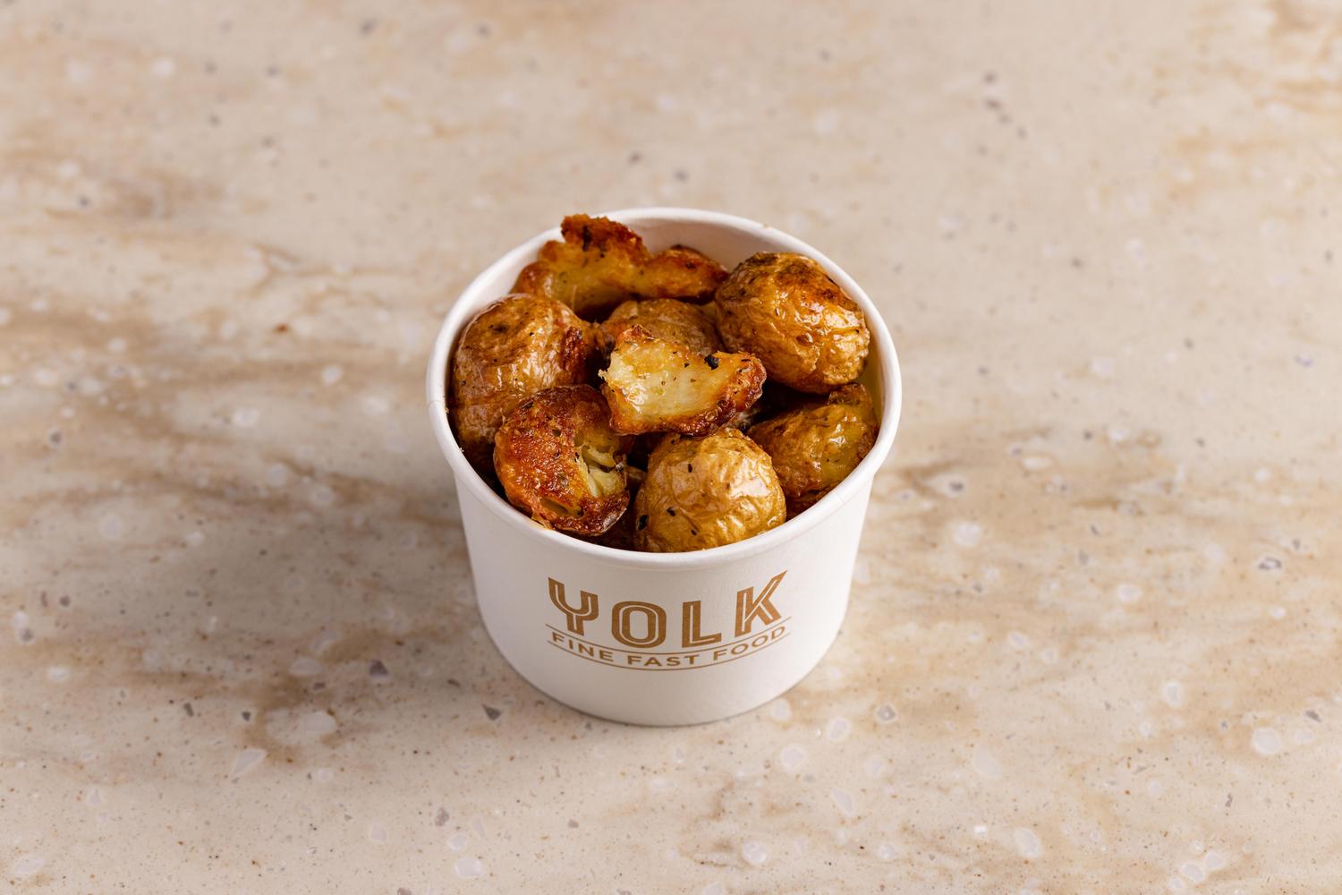 Roasted new potatoes
