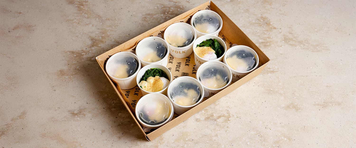 Breakfast Platter - Florentine Poached Egg Platter