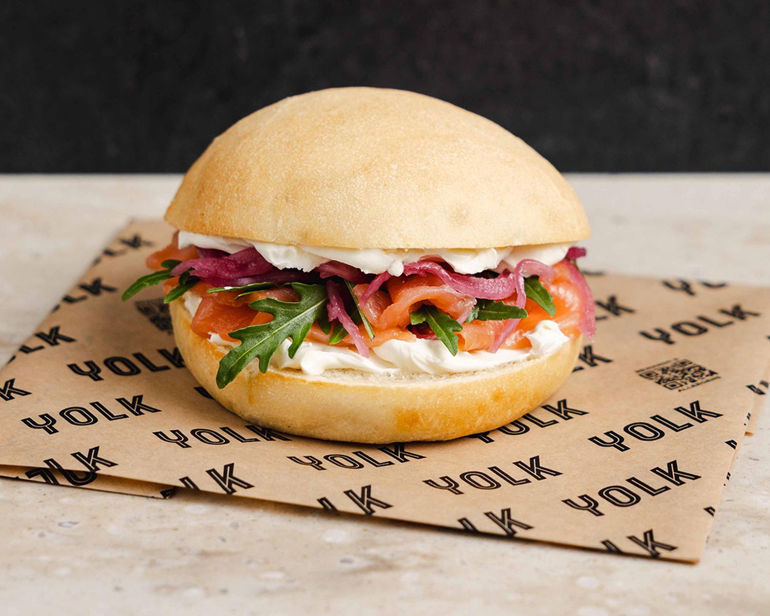 Salmon & cream cheese