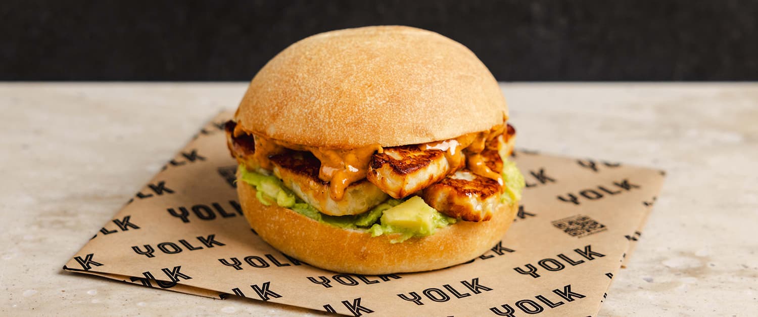 Halloumi Avo Bap