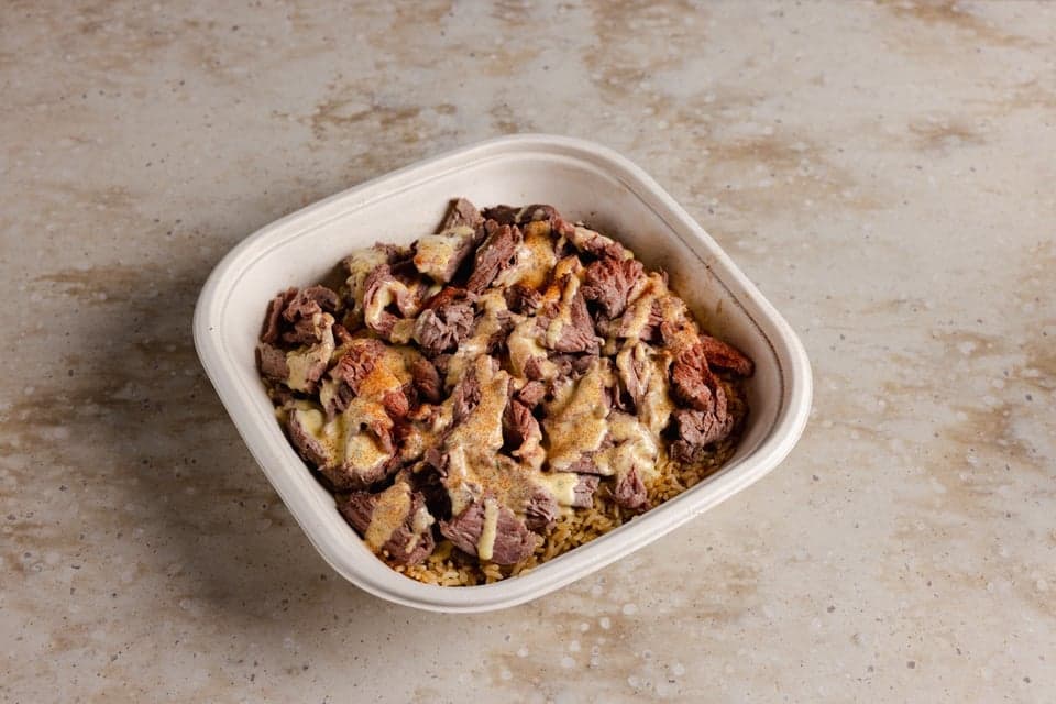 Steak Béarnaise Rice Platter