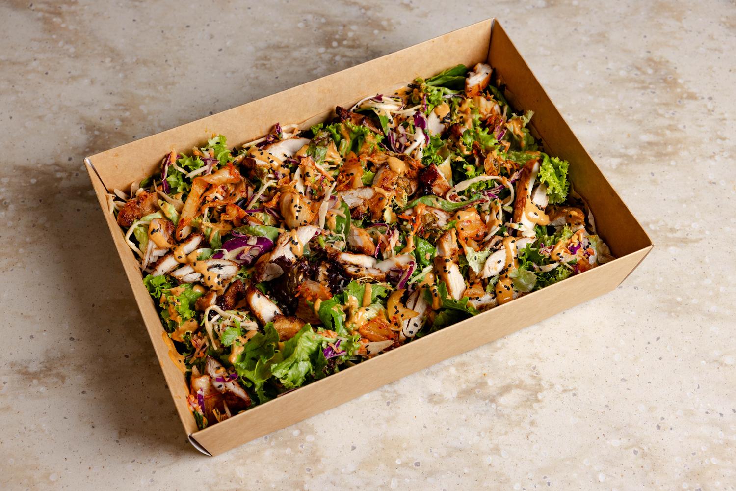 Bang Bang Mushroom Salad Platter 