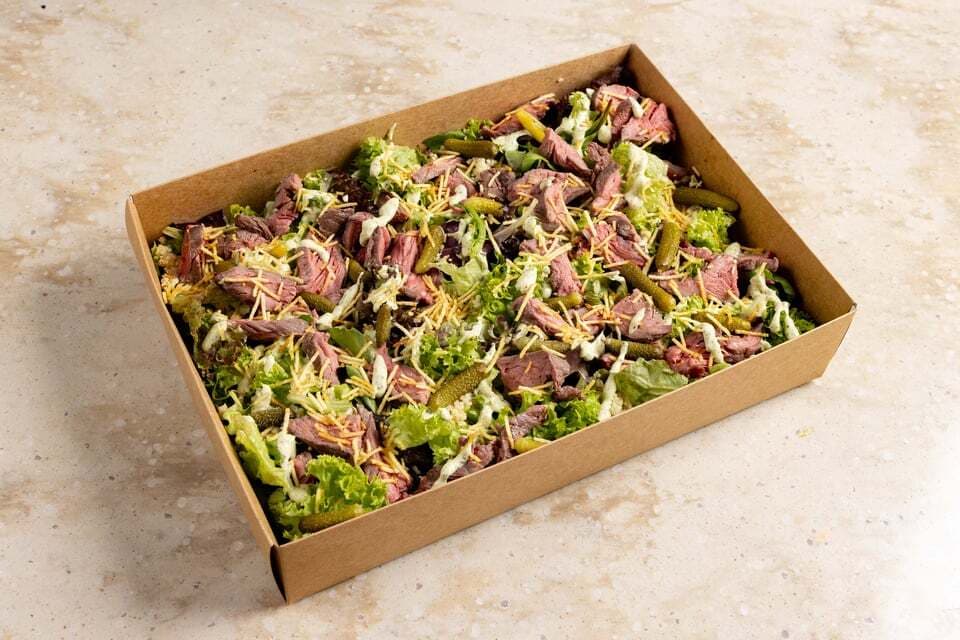 Steak Frites Salad Platter