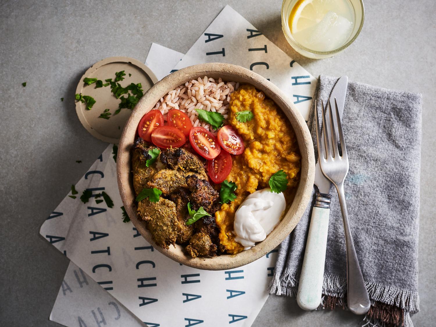 Grilled Chicken and Lentils Bowl Meal Deal