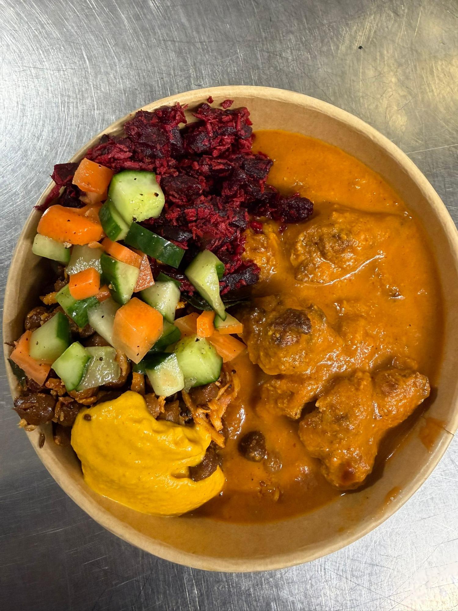 Rainbow Bowl with Chicken