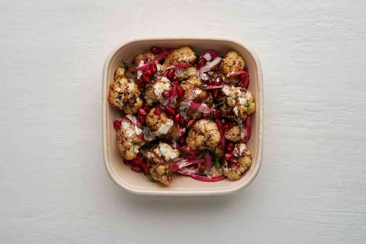 Roasted Cauliflower & Tahini Salad
