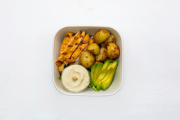 Harissa Chicken & Avocado Bowl