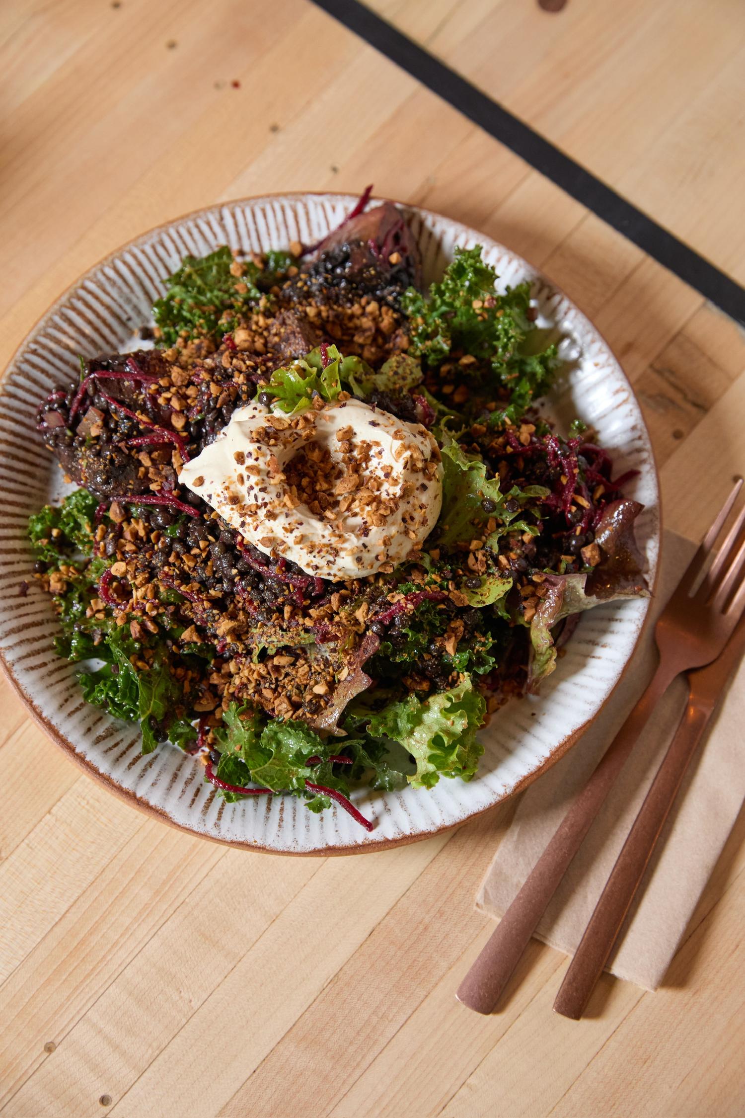 Miso Mushroom Salad