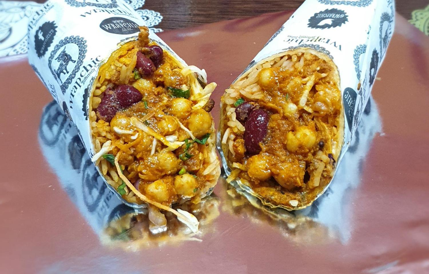 Burrito Chole Masala (Large)