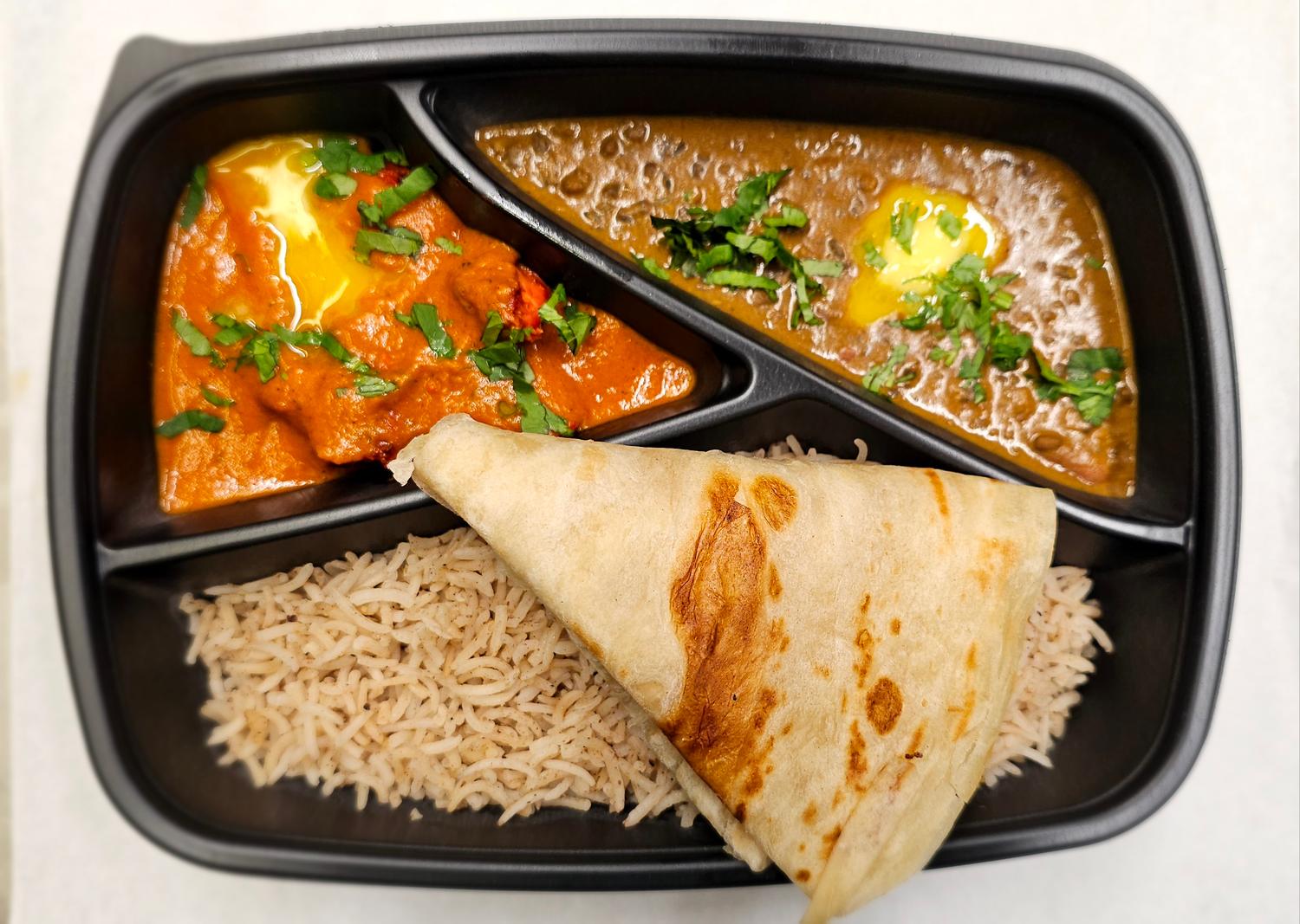 Mealbox, Butter Chicken and Dal Maknhani