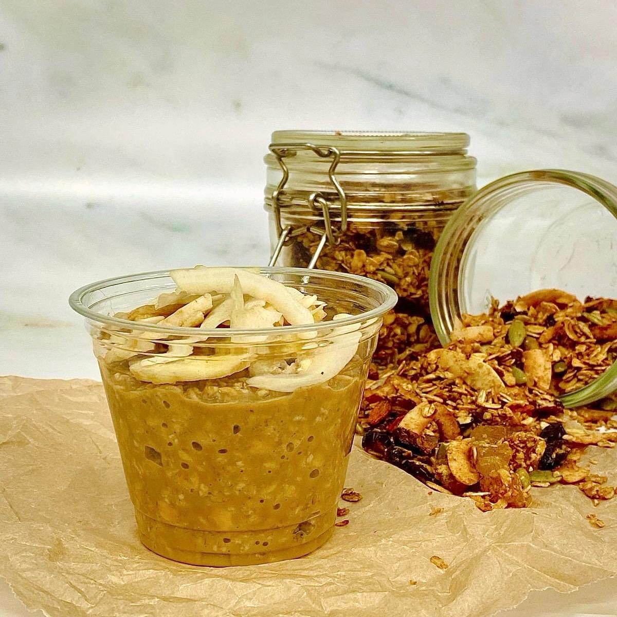 Chocolate Caramel Bircher
