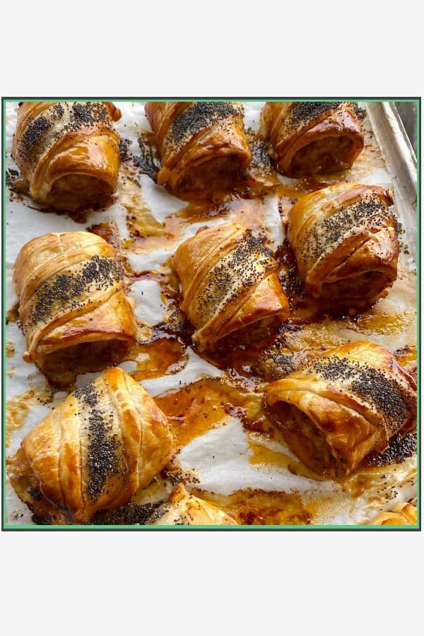 Sausage Roll - Mushroom and Goats Cheese