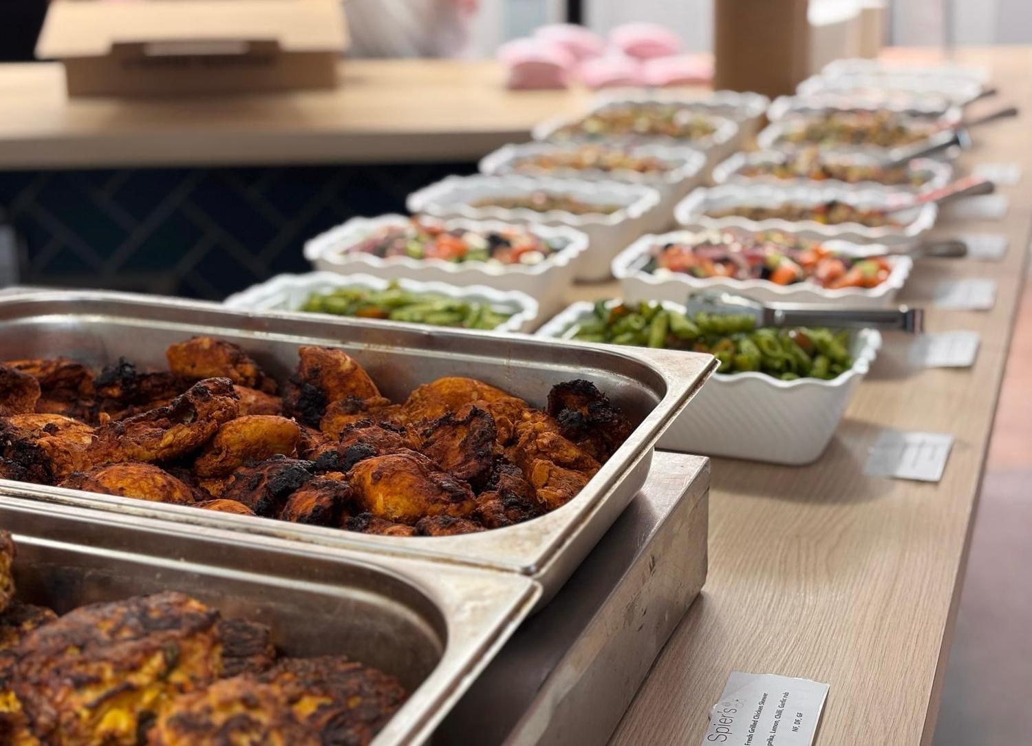 Hosted Salad Bar and Grill Pop-Up