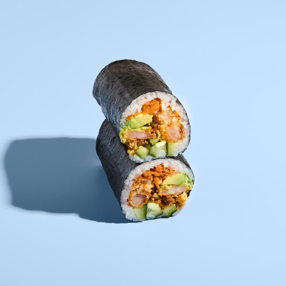 Popcorn Shrimp SushiDog