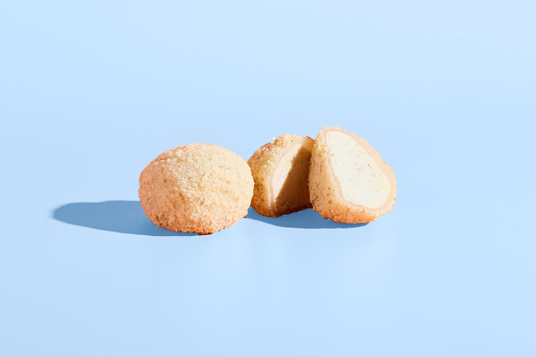 Two Vanilla Cheesecake Mochi