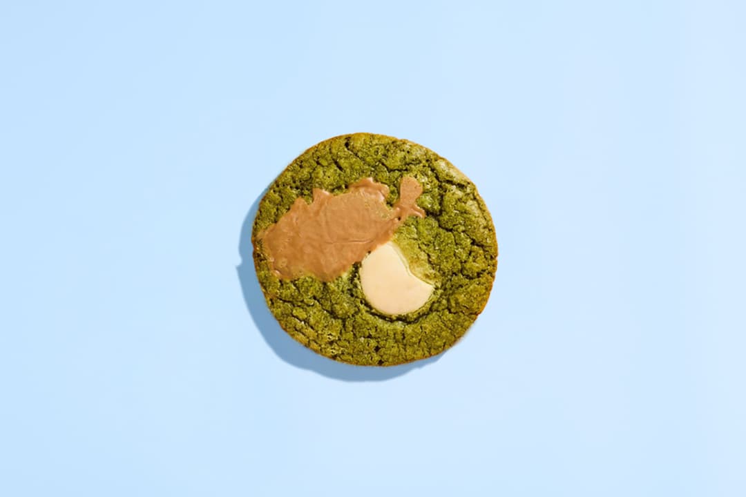 Biscoff Matcha White Chocolate Cookie