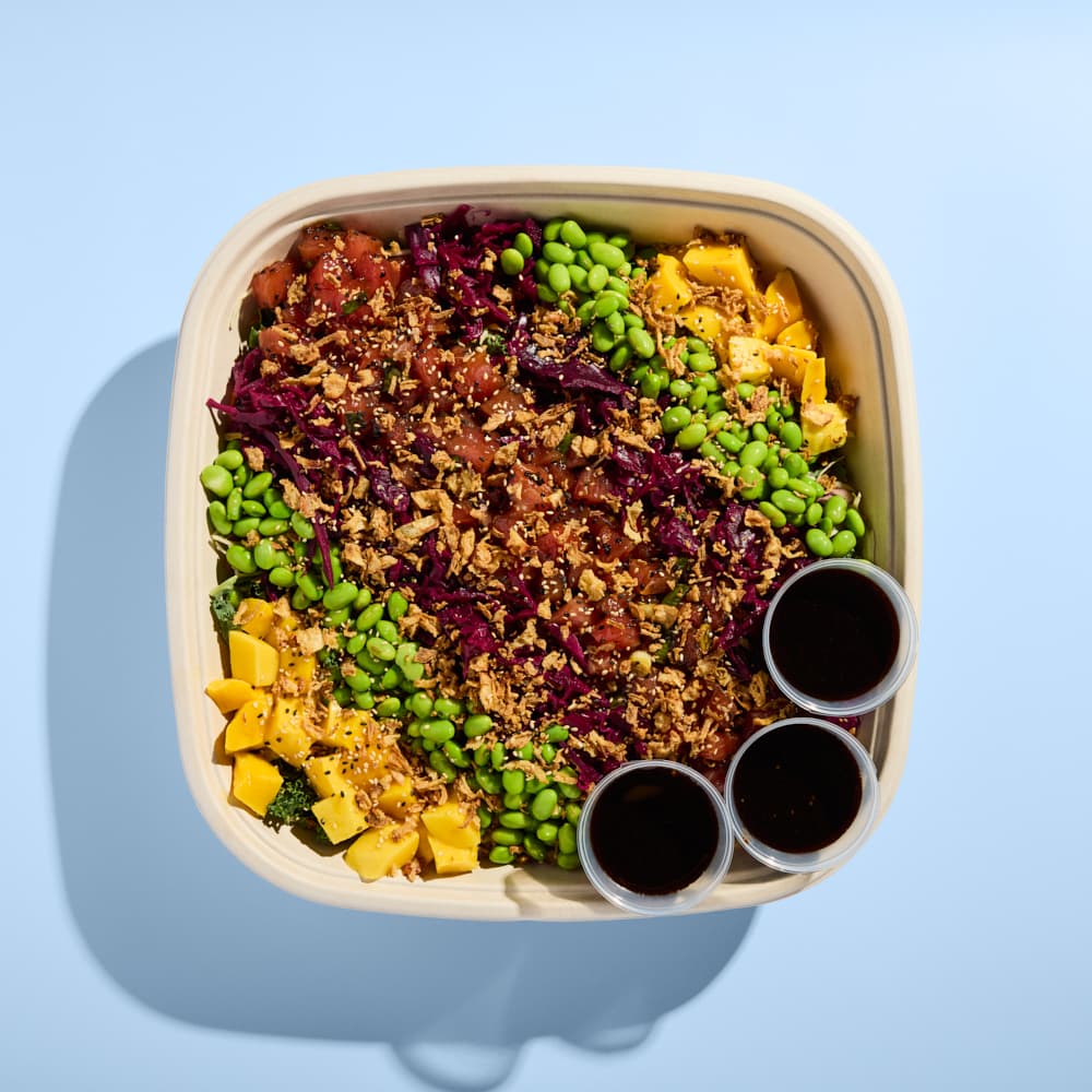 Chilli Miso Tuna Salad Platter