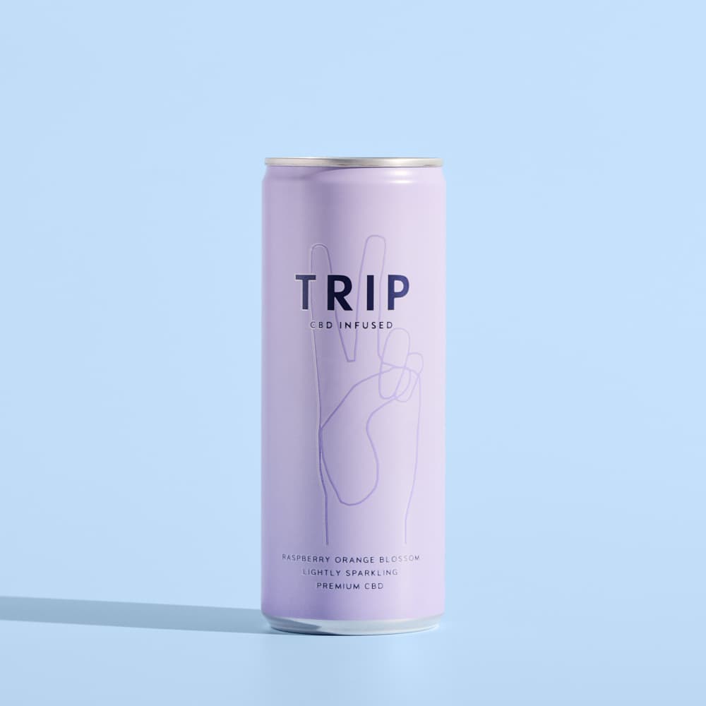 Trip CBD Infused Raspberry Orange Blossom