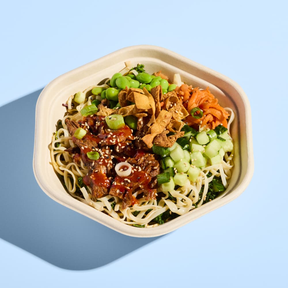 Korean Steak Sushi Salad