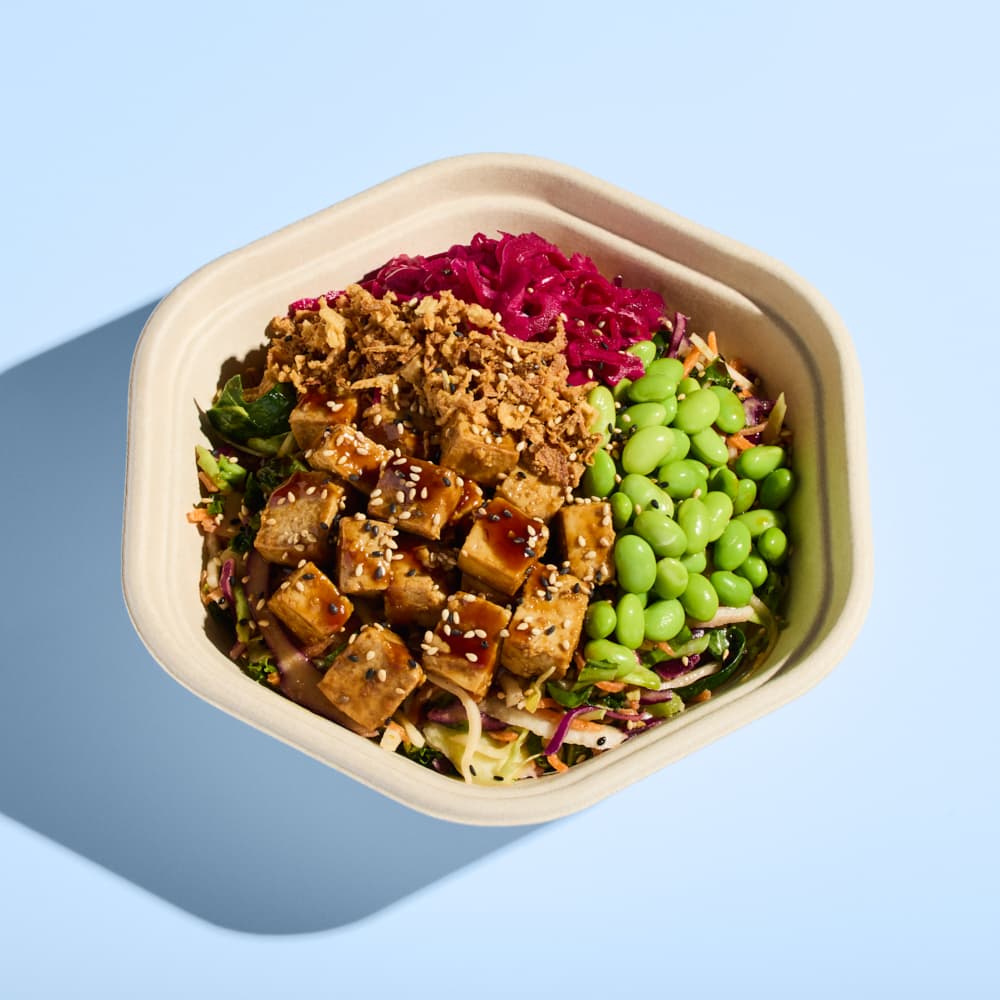 Teriyaki Tofu Crunch Salad