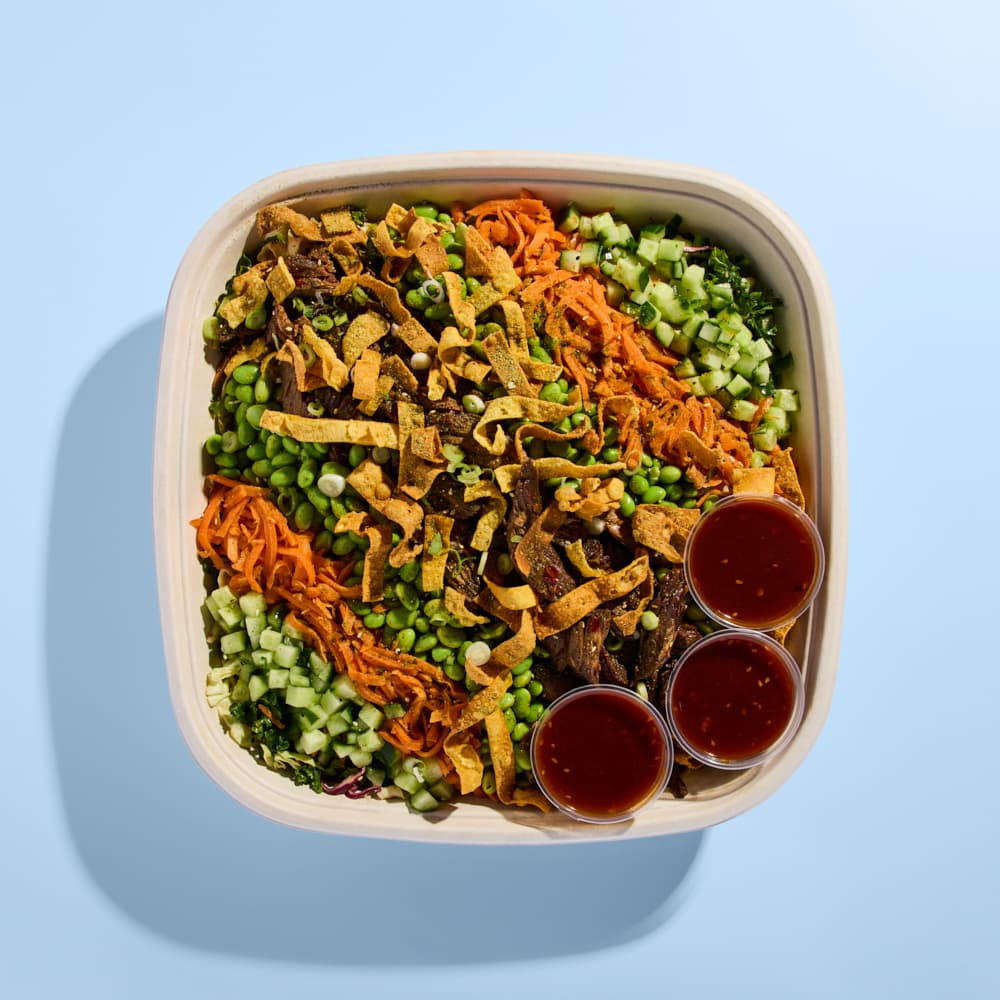 Korean Steak Salad Platter (Serves 6)