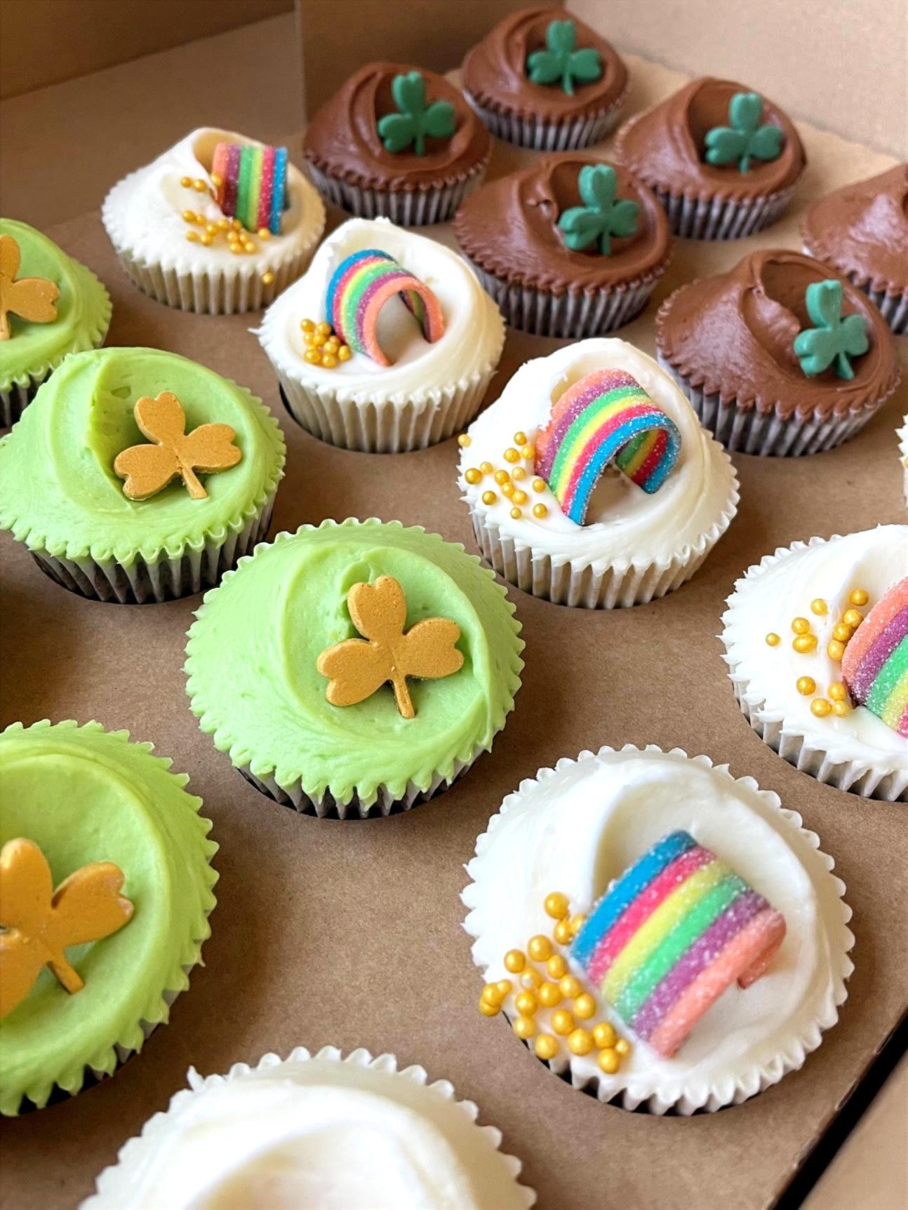 St Patrick's Day  Cupcakes