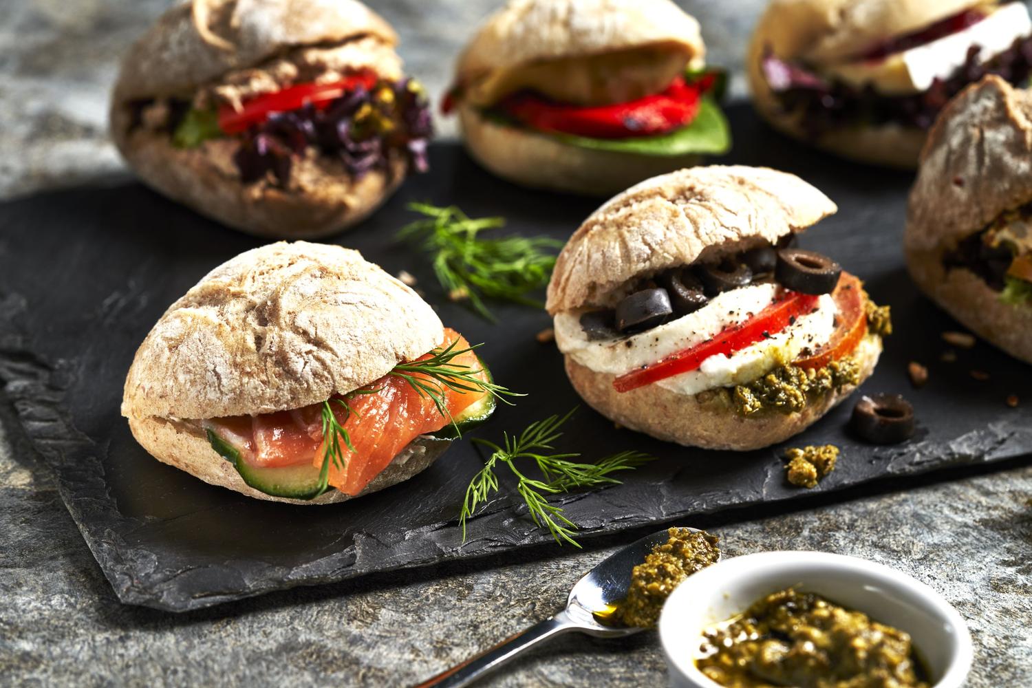 Mini Baguette Platter (3 pieces per pers)