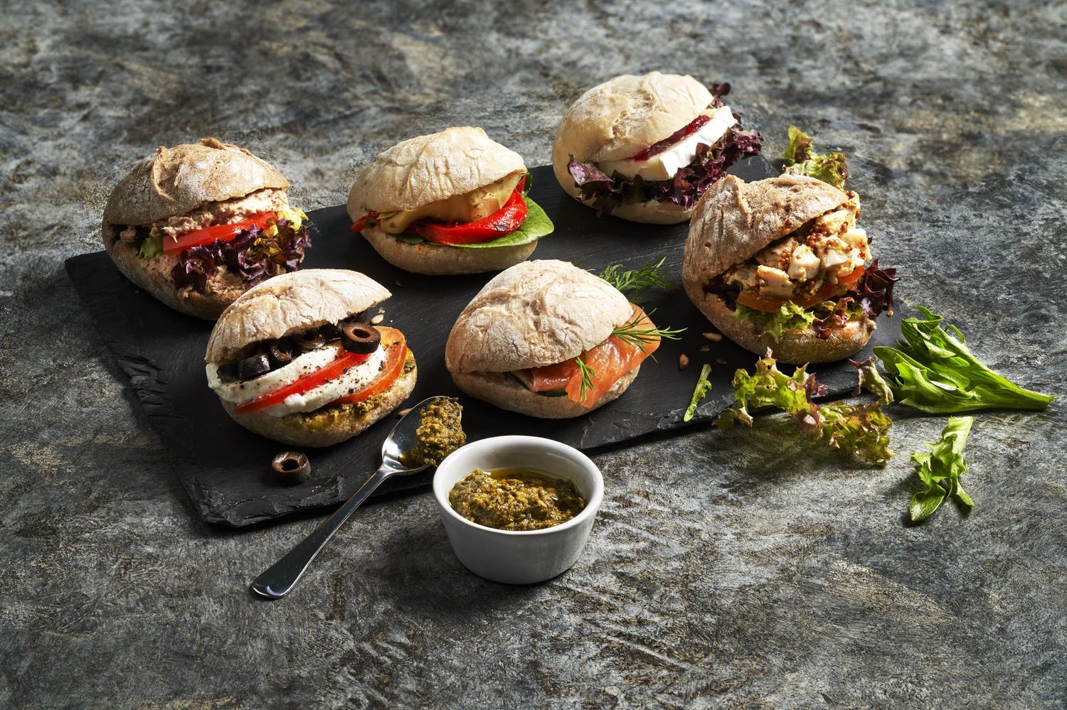 Vegan Mini Baguette Platter