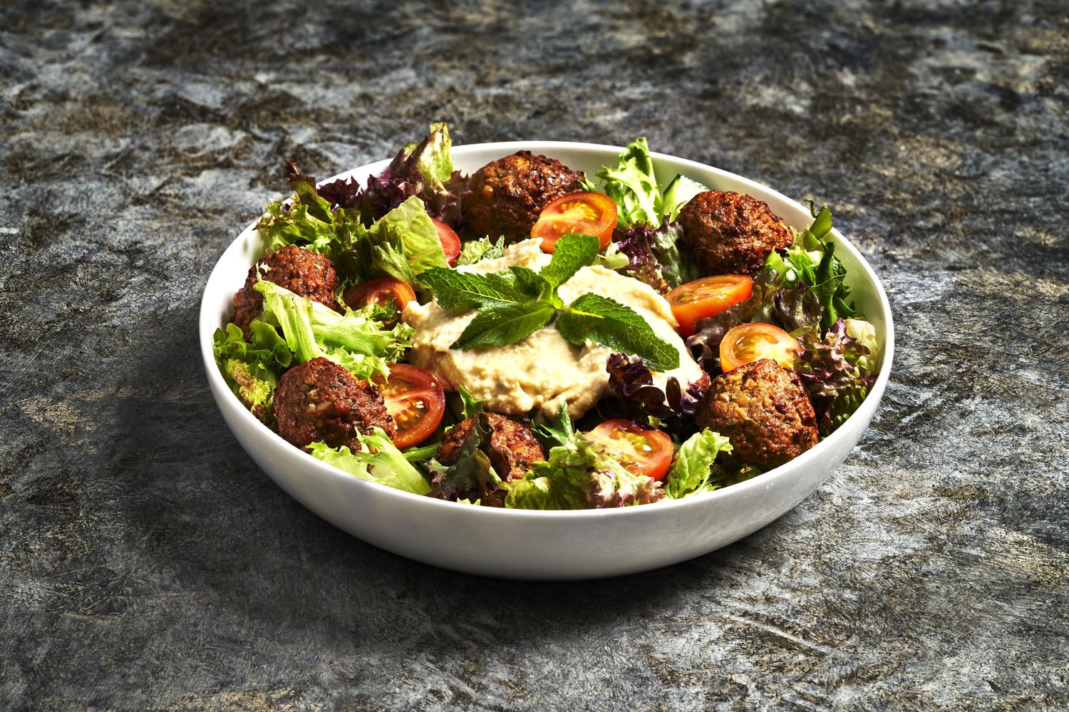 Vegan Falafel Salad