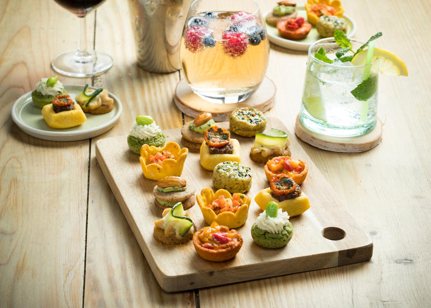 Vegan Canapes (30pcs) - delivered by Le Montmartre