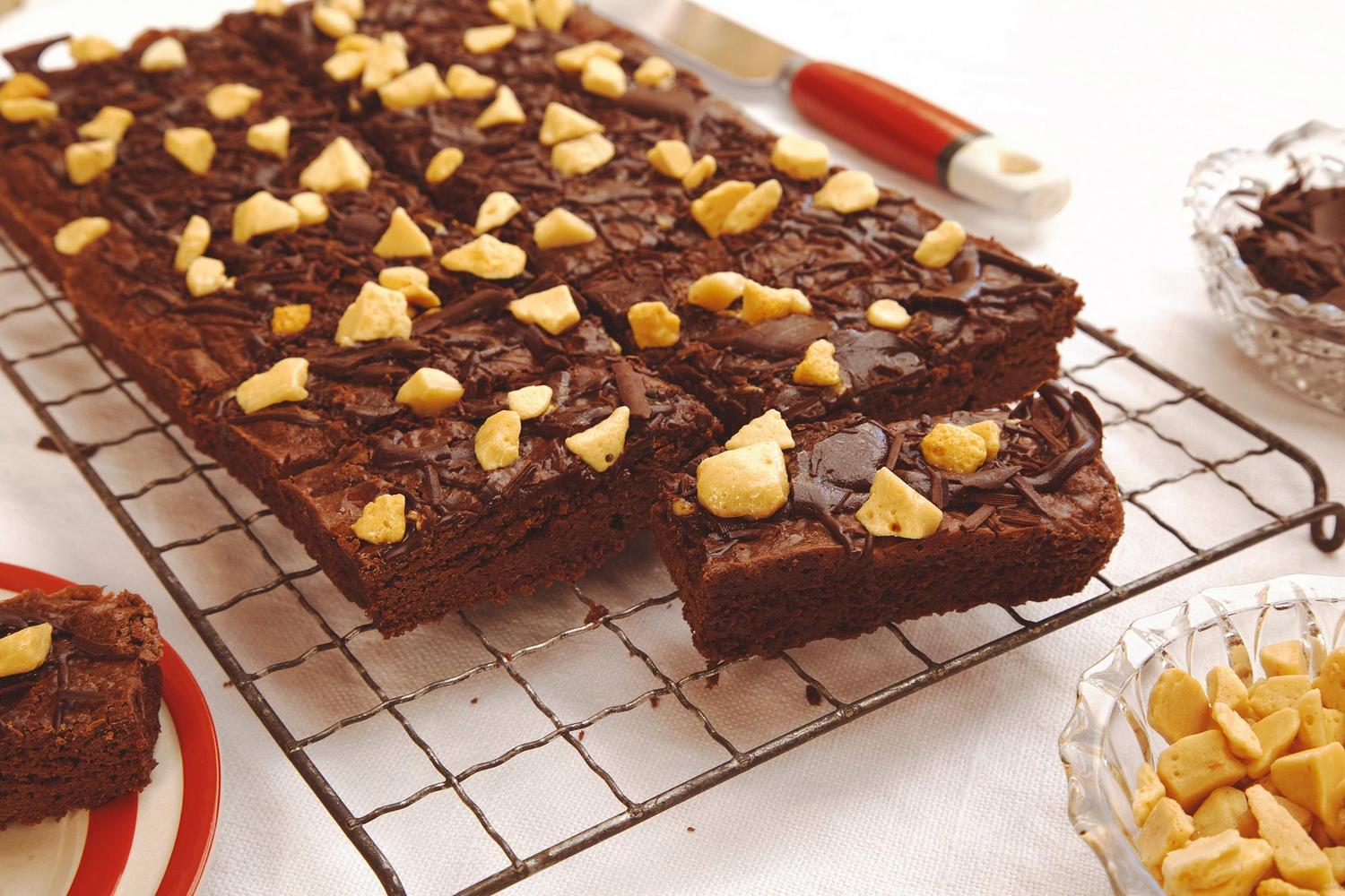 Gluten free and vegan brownie