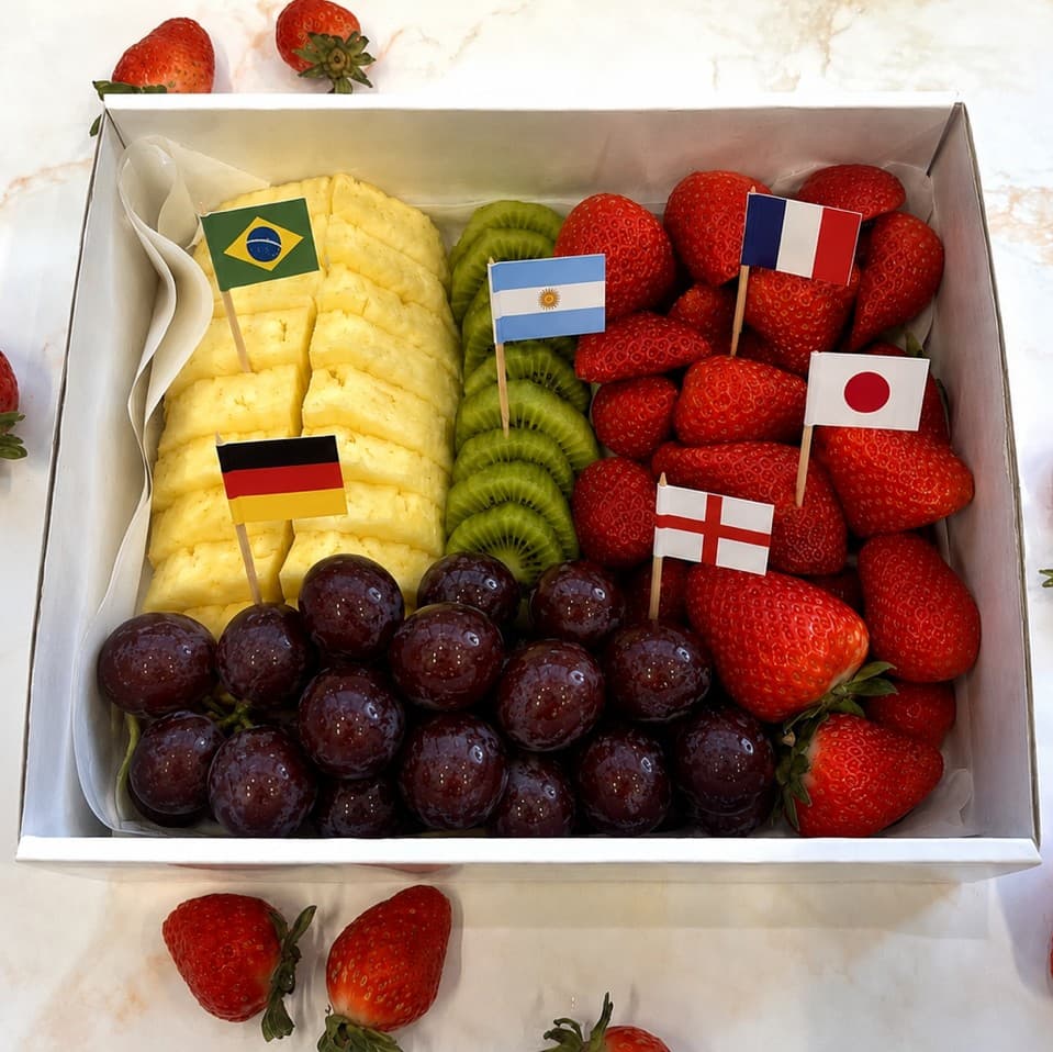 World Cup fruit platter (priced per person)