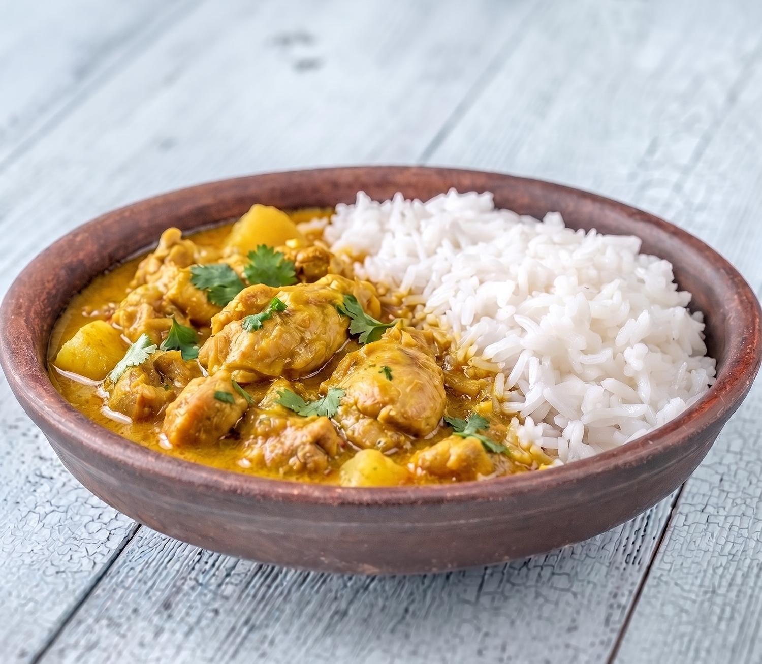 Malaysian Chicken Curry (served with rice)