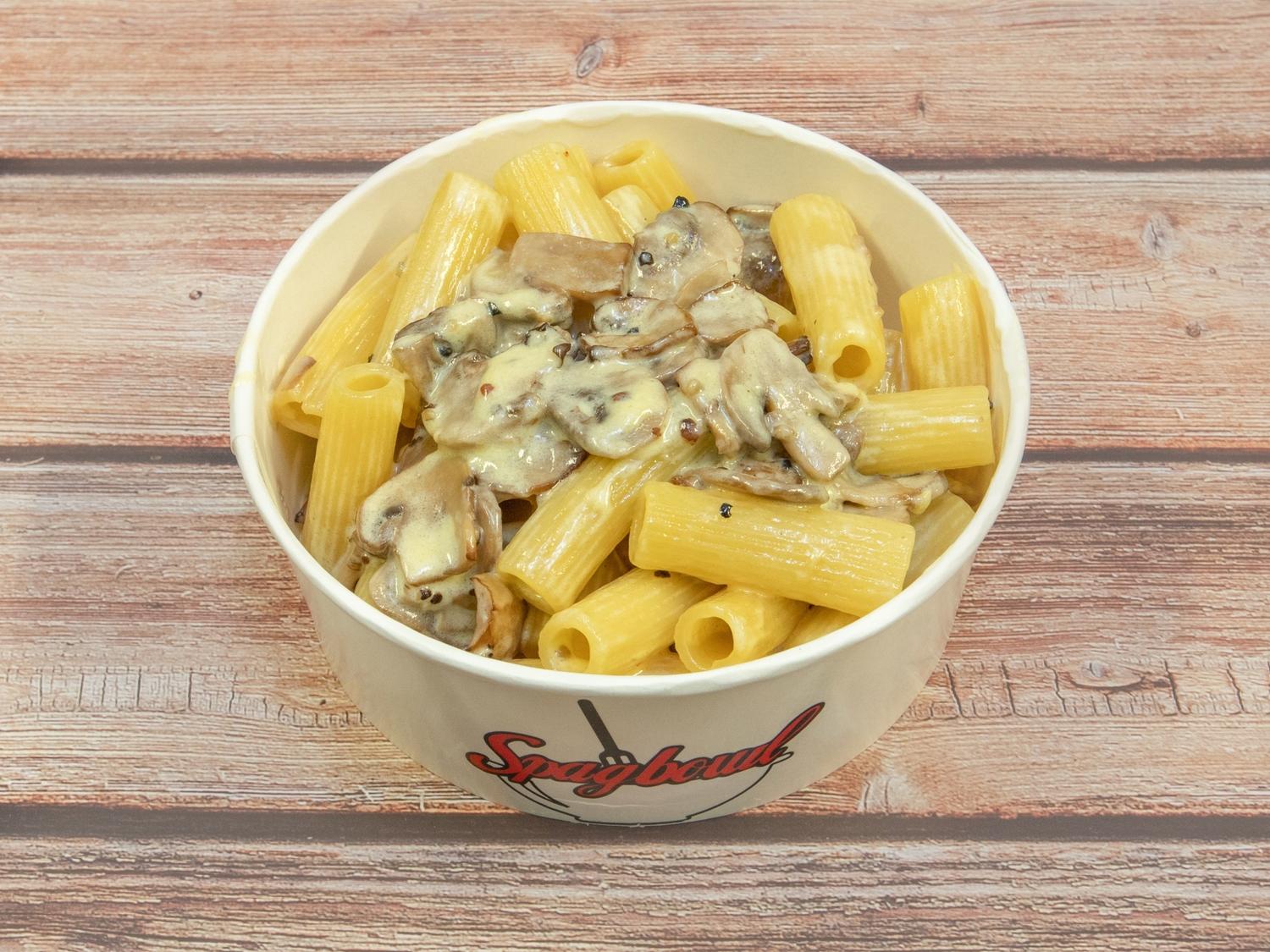 Rigatoni Mushroom and Truffle