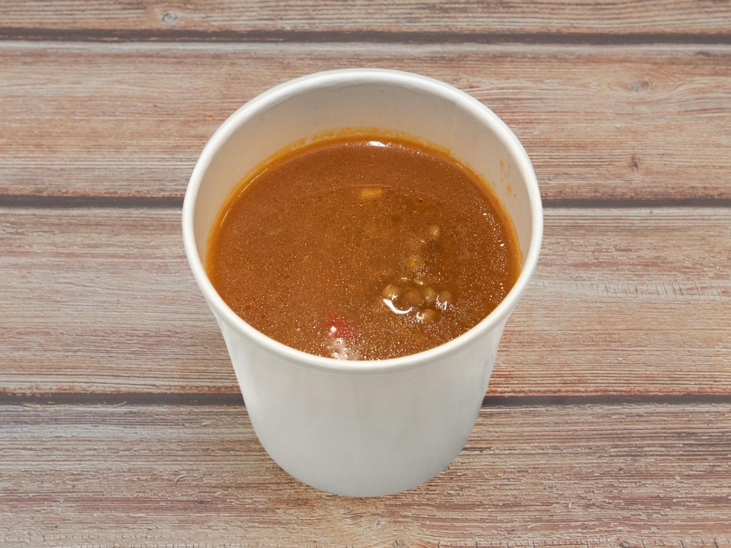 Lentil and bacon Soup  