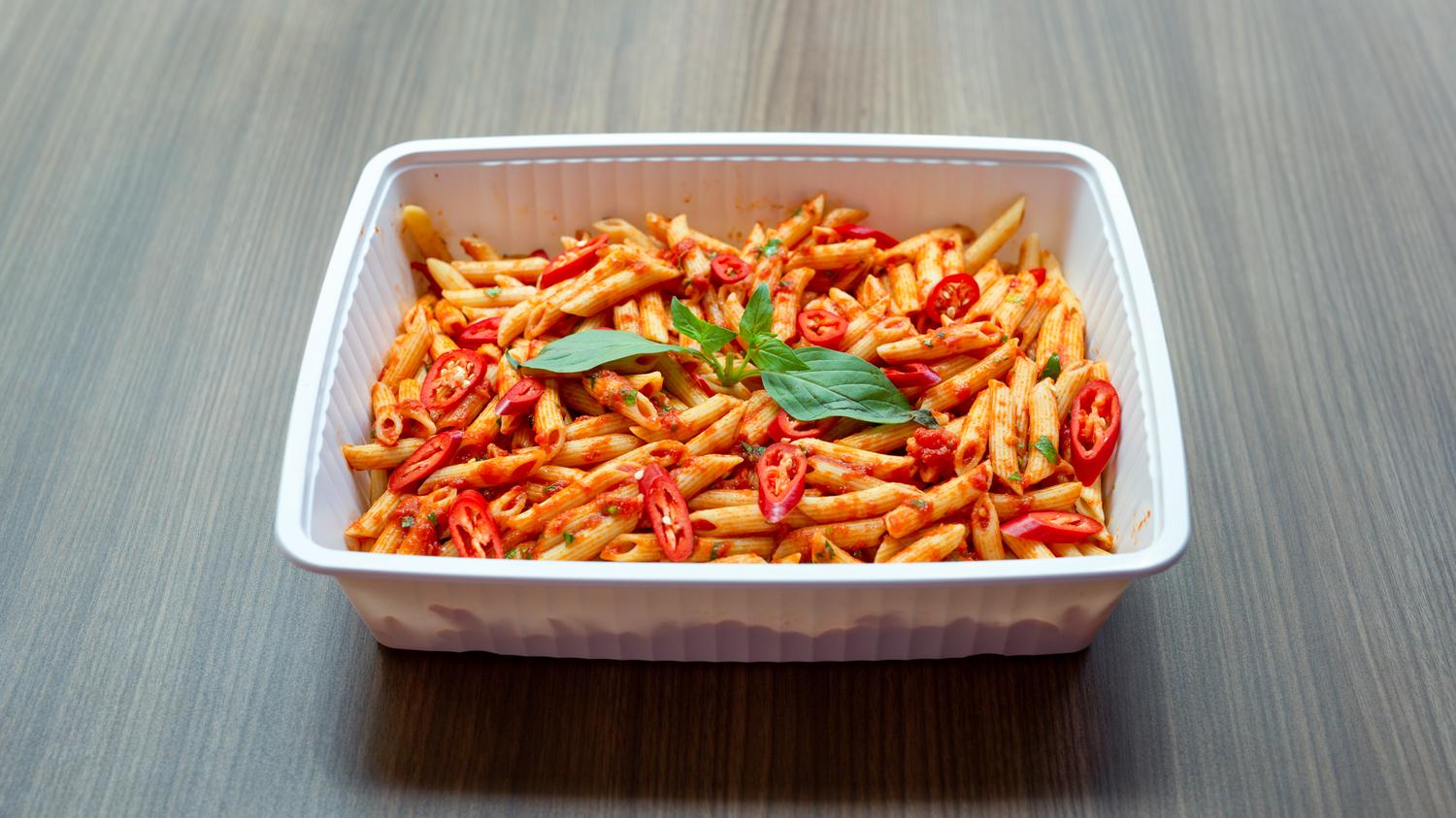 Penne Arrabbiata Platter