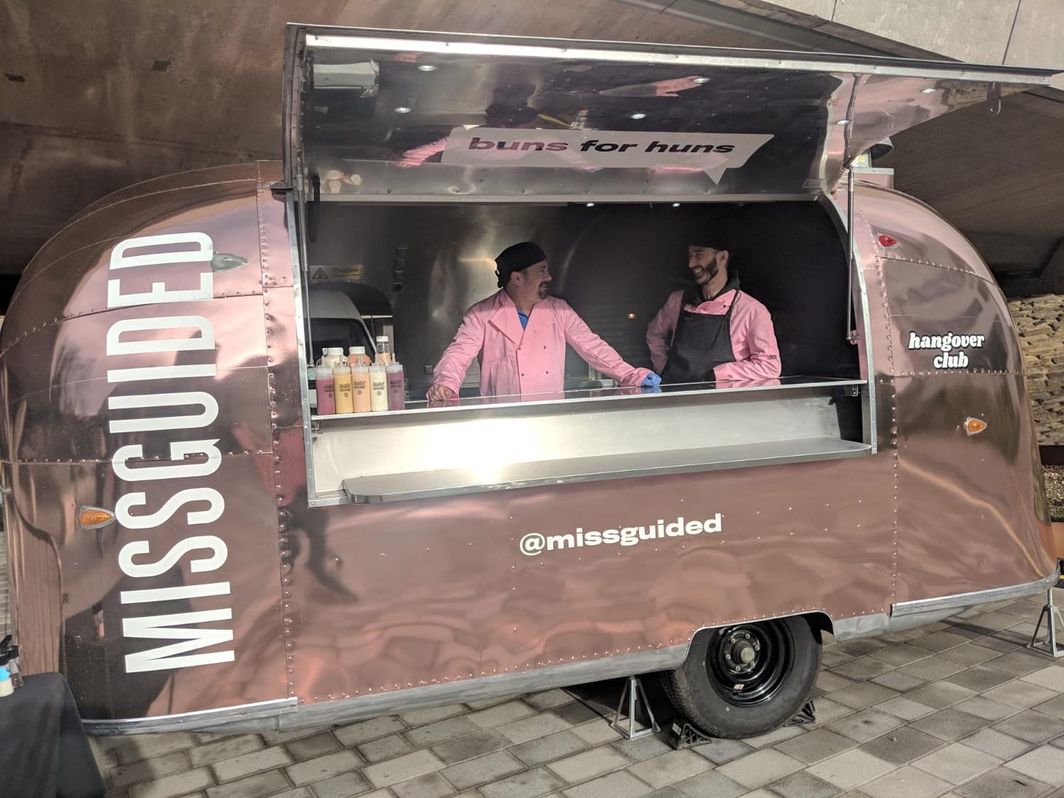 Airstream Trailer Hire - Catering