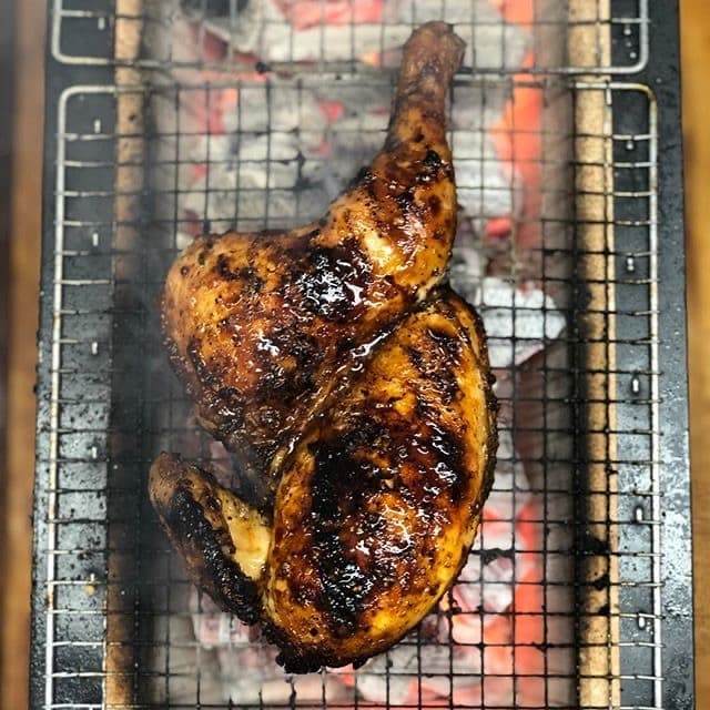 Grilled ½ Lemon & Thyme Chicken