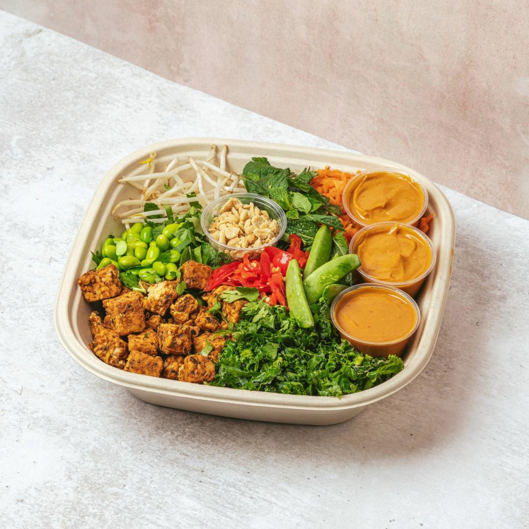 Thai Crunch Platter- Chicken or Tempeh