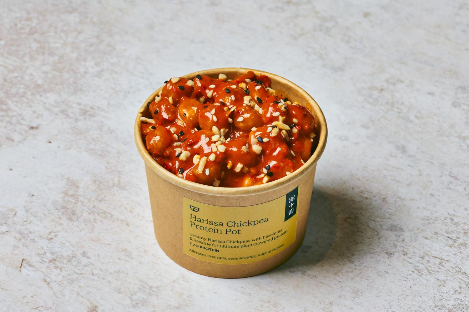 Harissa Chickpeas Protein Pot