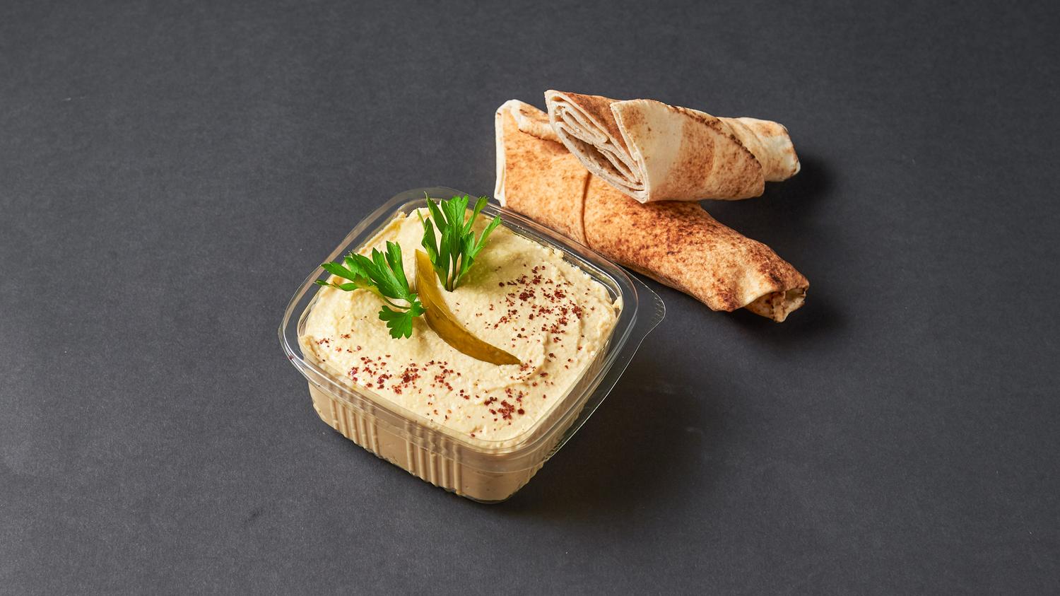 Hummus With Flat Bread (V)