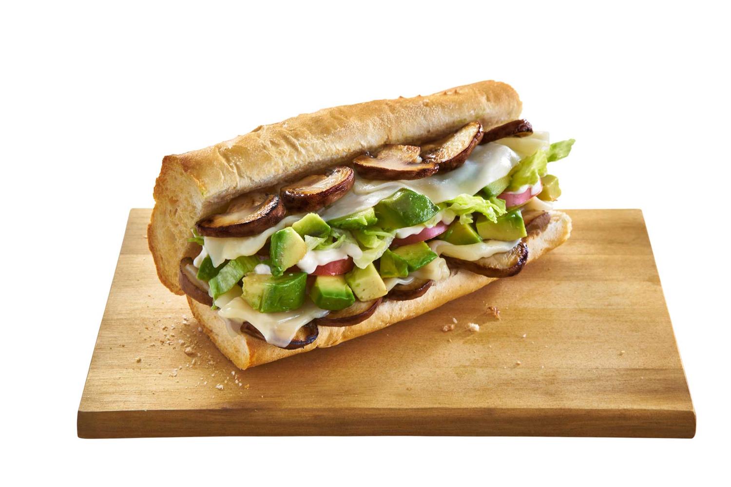  Large Mushroom Avocado Melt