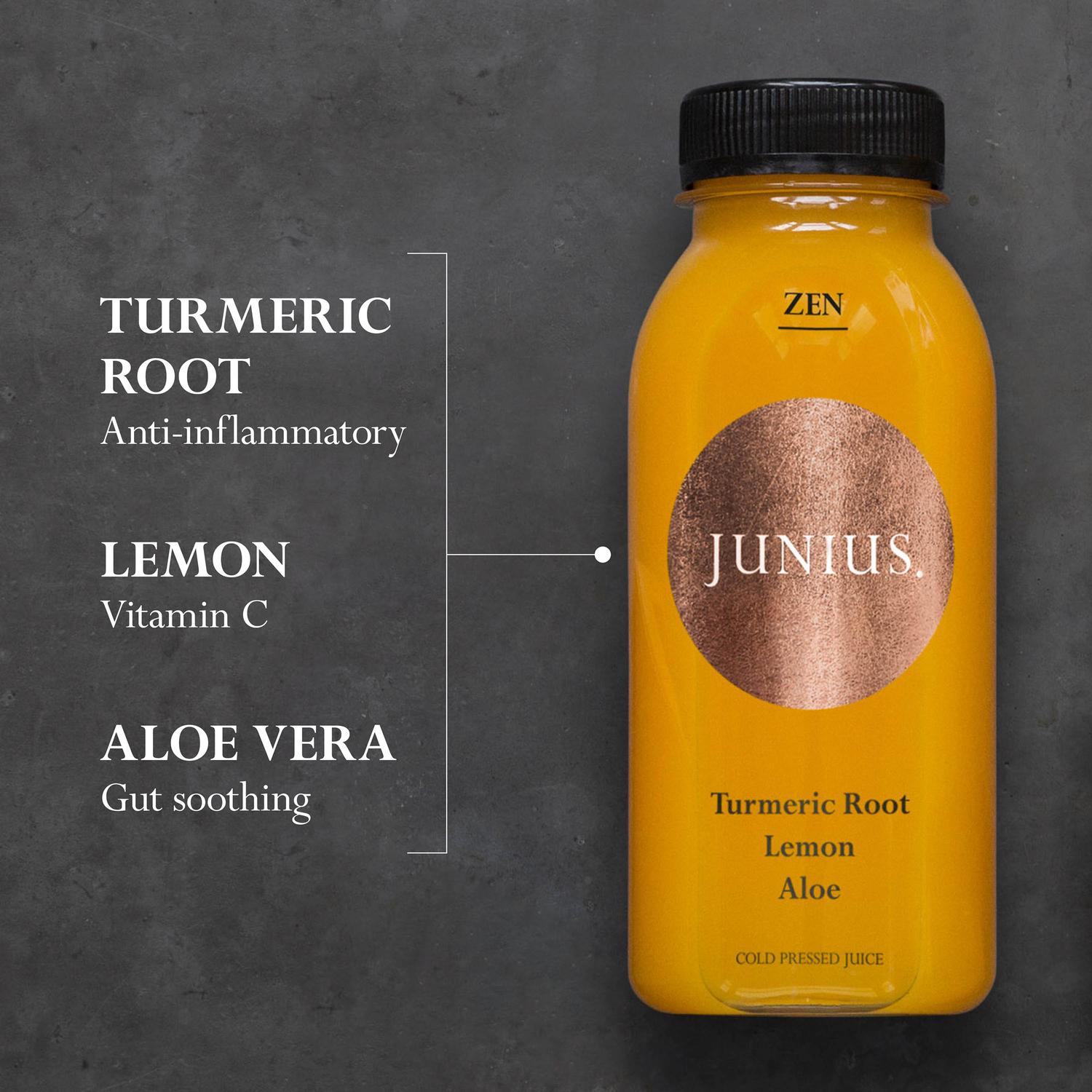 ZEN: STRESS MINIMISING organic cold-pressed juice 