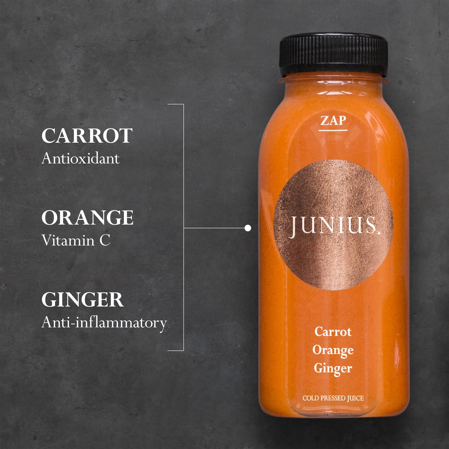 ZAP: DEFENCE BOOSTING organic cold-pressed juice