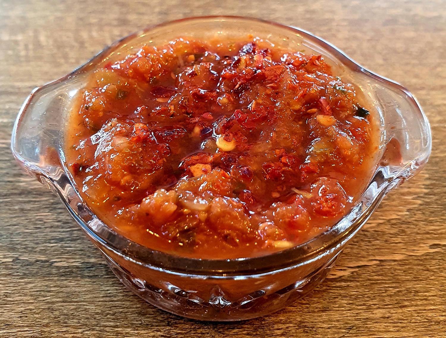 Homemade Chilli Sauce