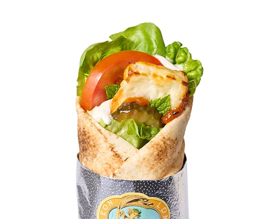 Grilled Halloumi Wrap