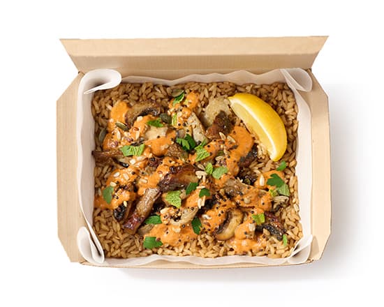 Mushroom Magic Romesco 